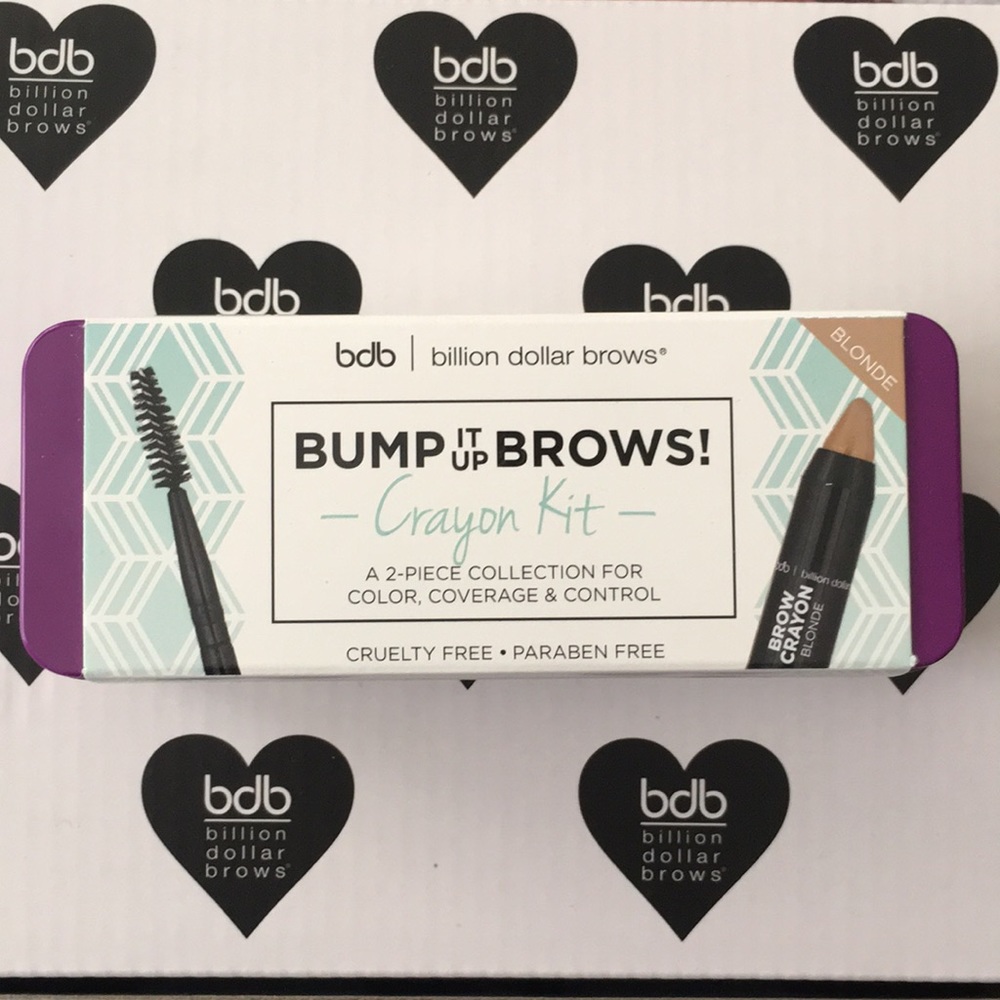 DONATED!!!! 
NWT BILLION DOLLAR BROWS BUMP IT UP CRAYON KIT